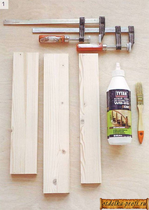 Для склеивания древесины использовать клей ПВА